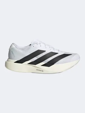 Adidas Adizero Evo Sl Men Running Shoes White/Black Essential mens casual shoes for comfort