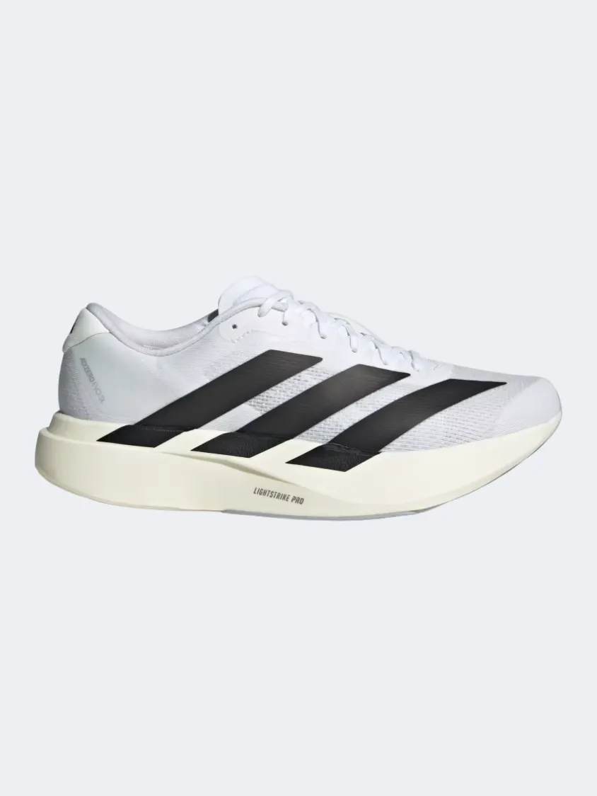 Adidas Adizero Evo Sl Men Running Shoes White/Black Essential mens casual shoes for comfort