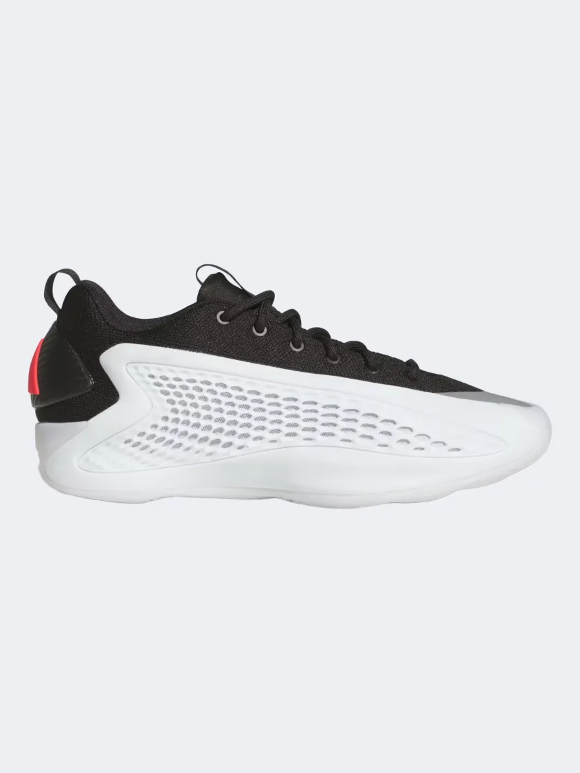 Adidas Anthony Edwards 1 Men Basketball Shoes White/Black Essential mens casual shoes for comfort