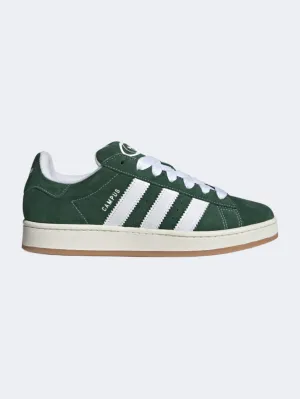 Adidas Campus 00S Unisex Original Shoes Green/White Essential mens casual shoes for comfort