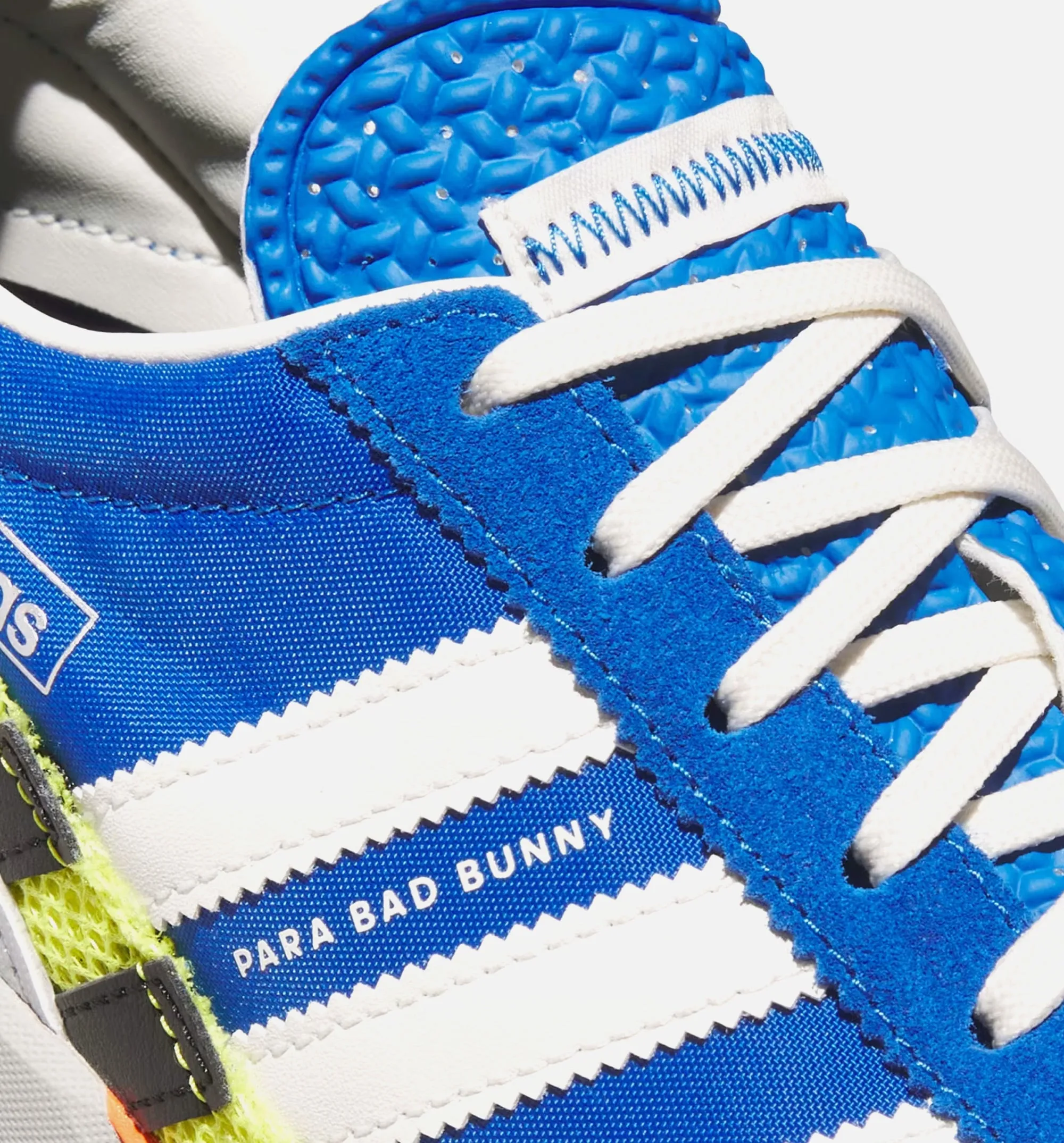 Adidas Clothing Bad Bunny x Adizero SL72 Mens Lifestyle Shoe - Blue/White/Yellow