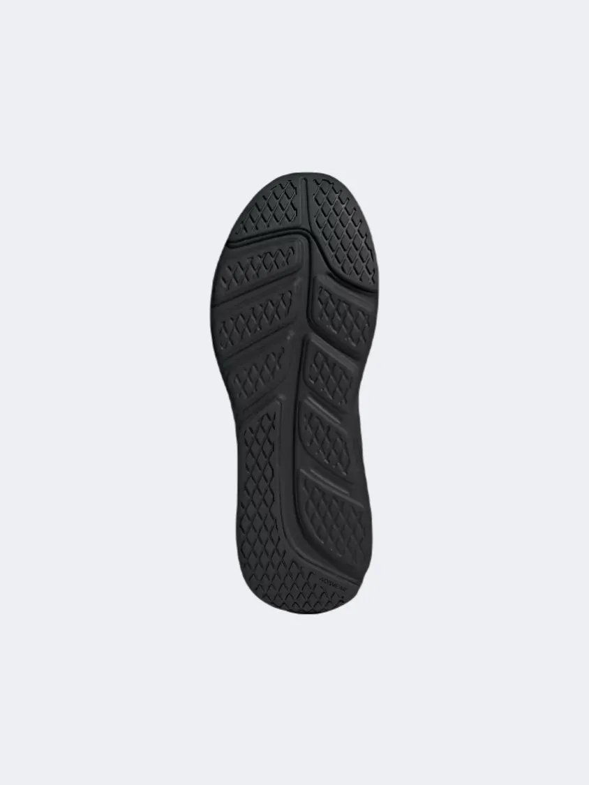 Adidas Cloudfoam Go Men Sportswear Shoes Black/Lucid Blue Mens Casual Everyday Sneakers