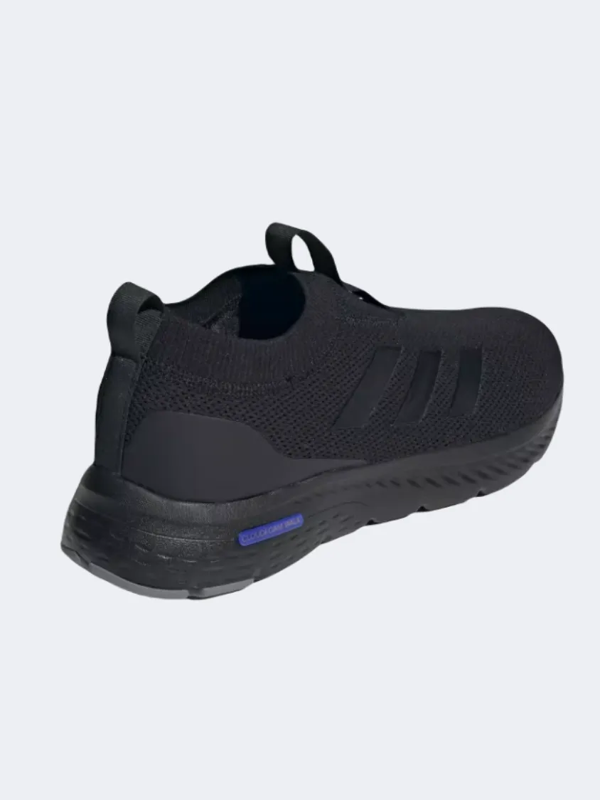 Adidas Cloudfoam Move Men Sportswear Shoes Black/Lucid Blue Mens Casual Everyday Sneakers