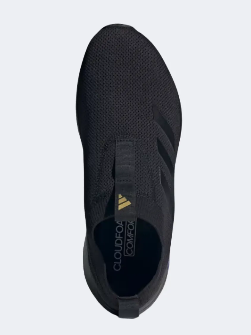 Adidas Cloudfoam Move Men Sportswear Shoes Black/Lucid Blue Mens Casual Everyday Sneakers