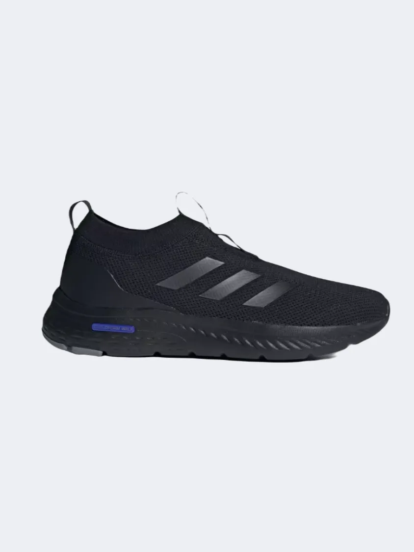 Adidas Cloudfoam Move Men Sportswear Shoes Black/Lucid Blue Mens shoes for everyday urban style