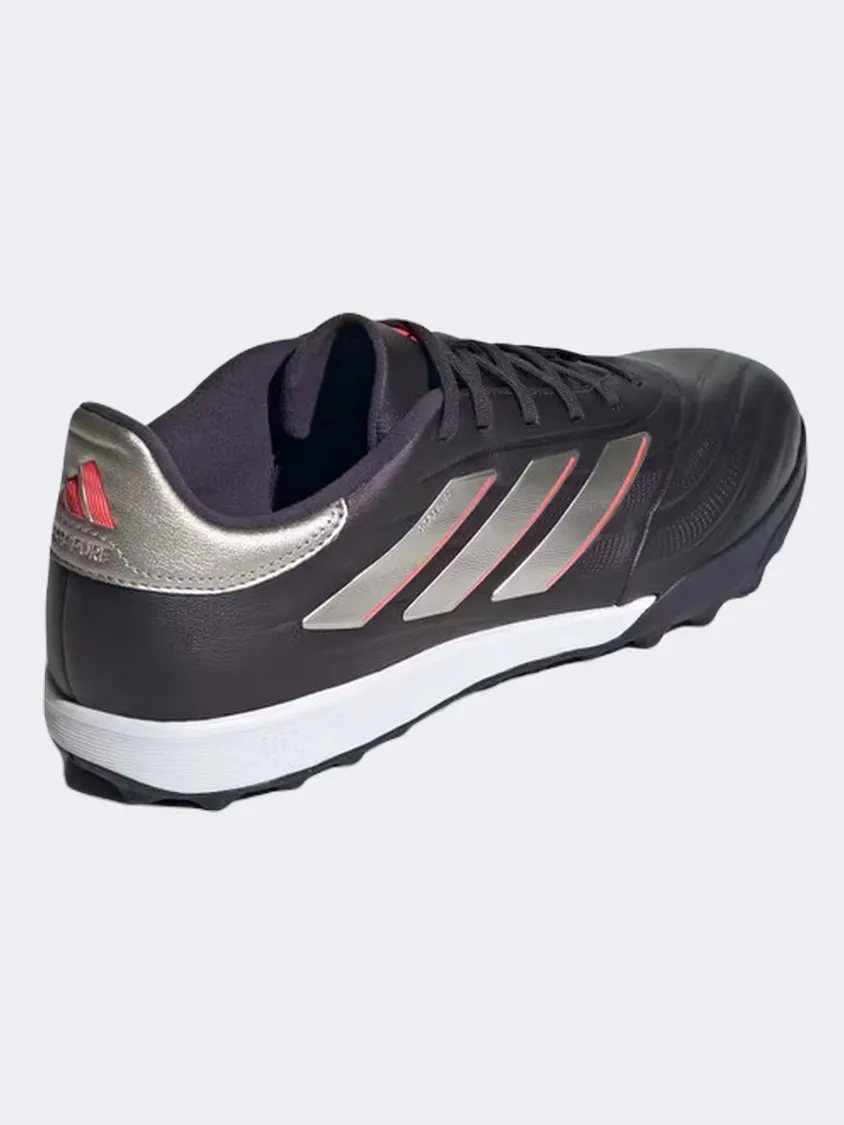 Adidas Copa Pure 2 League Men Turf Shoes Black/Platinum/Turbo Mens Urban Style Comfort Shoes