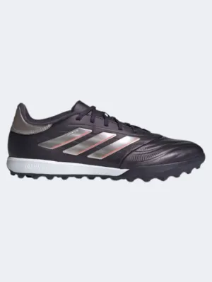 Adidas Copa Pure 2 League Men Turf Shoes Black/Platinum/Turbo Essential mens casual shoes for comfort