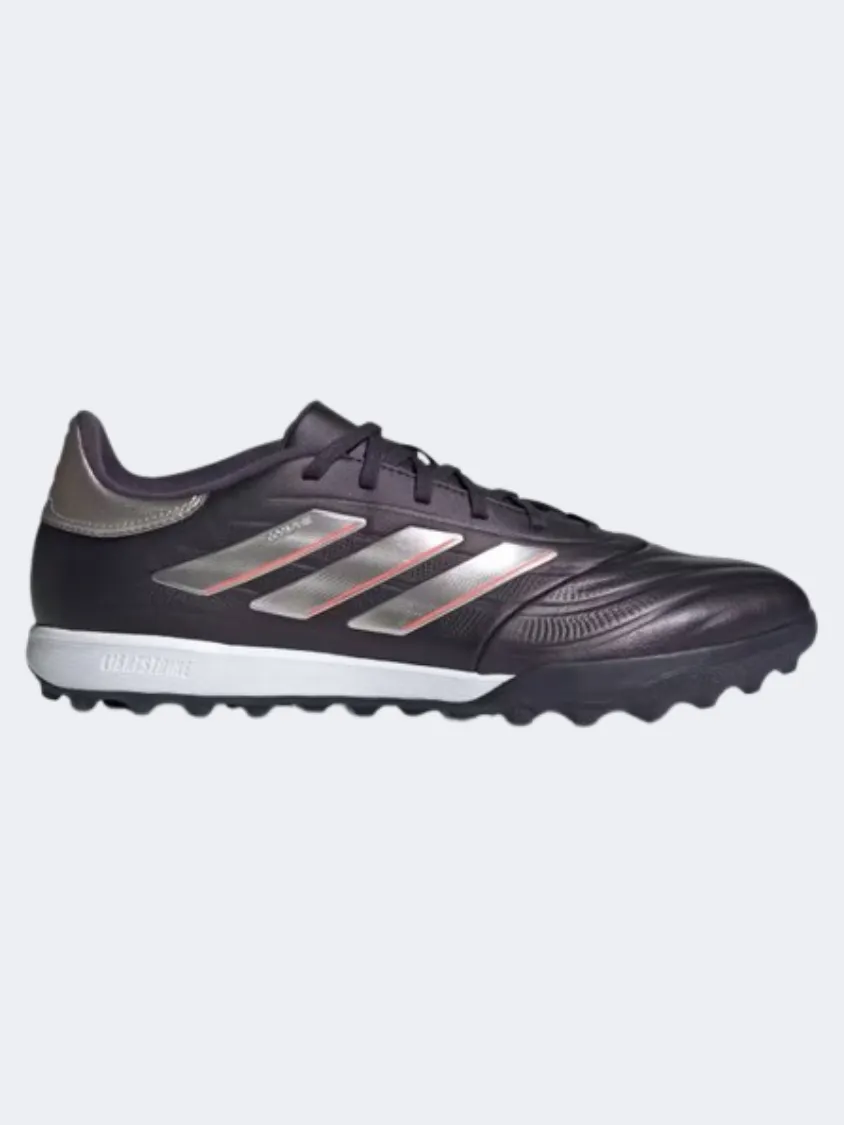 Adidas Copa Pure 2 League Men Turf Shoes Black/Platinum/Turbo Essential mens casual shoes for comfort