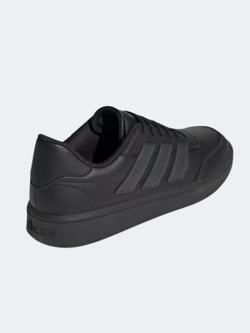 Adidas Courtblock Men Sportswear Shoes Black/Carbon Mens Casual Everyday Sneakers