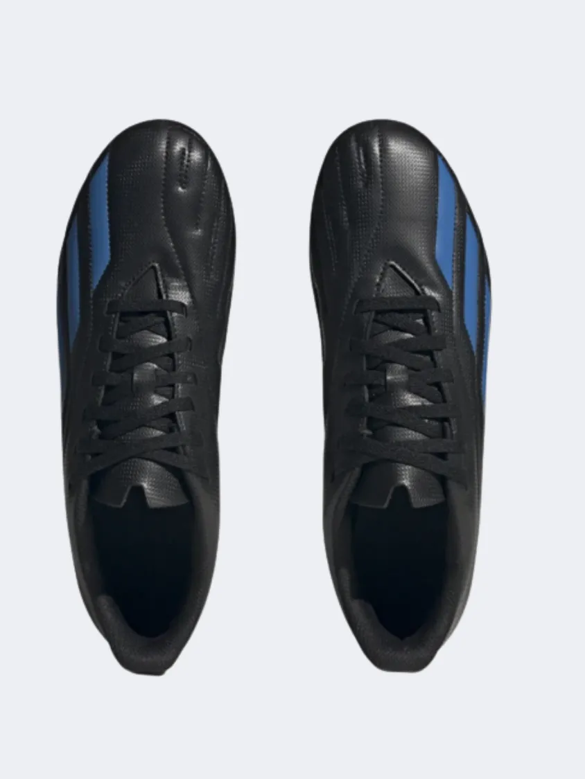 Adidas Deportivo Ii Men Football Shoes Black/Bright Royal Mens Casual Everyday Sneakers