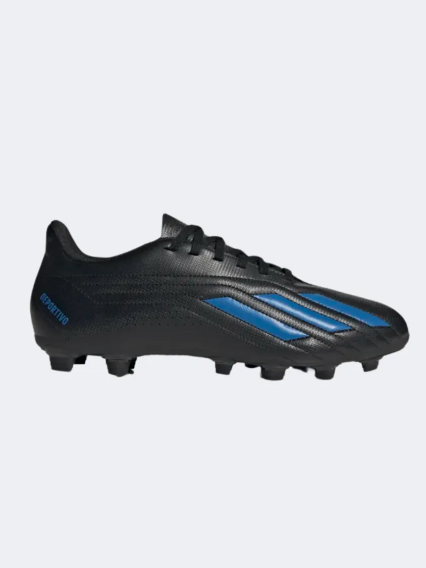 Adidas Deportivo Ii Men Football Shoes Black/Bright Royal Mens shoes for everyday urban style