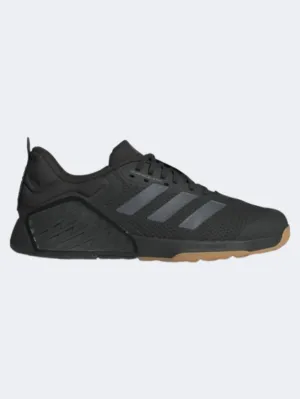 Adidas Dropset 3 Men Training Shoes Black/Grey Essential mens casual shoes for comfort