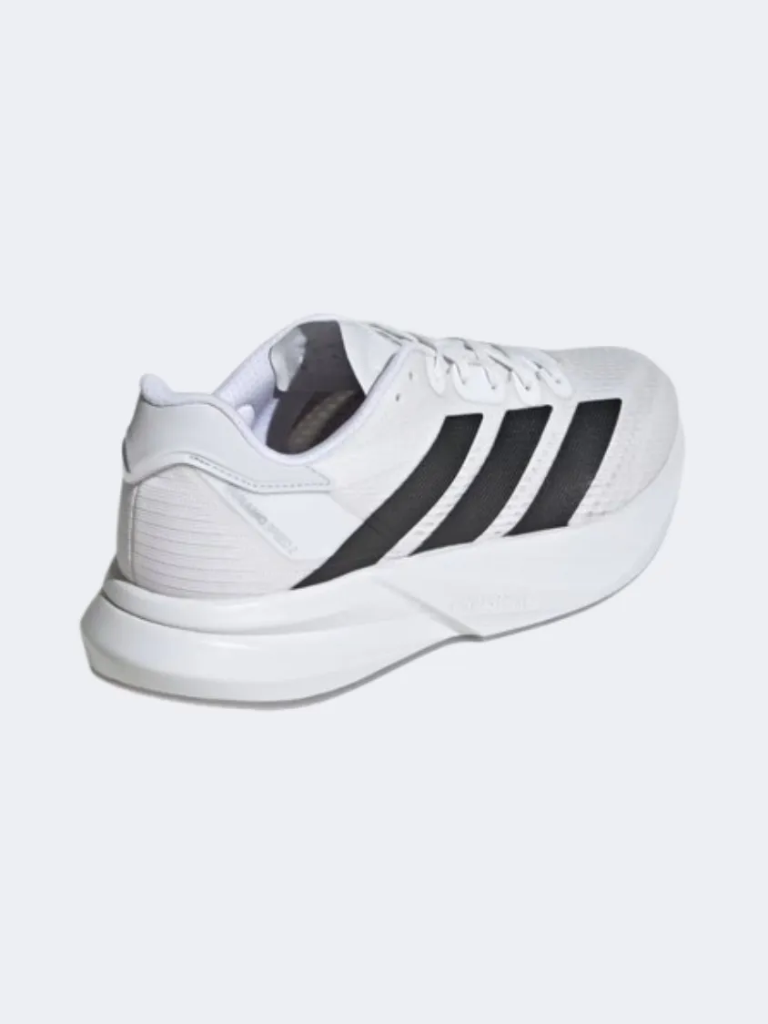 Adidas Duramo Speed 2 Men Running Shoes White/Black/Silver Mens Urban Style Comfort Shoes