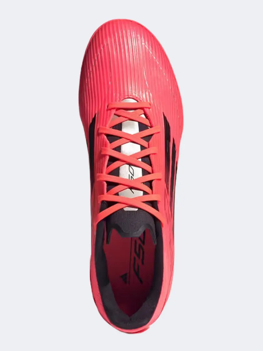 Adidas F50 League Tf Men Turf Shoes Turbo/Black/Platinum Mens Urban Style Comfort Shoes