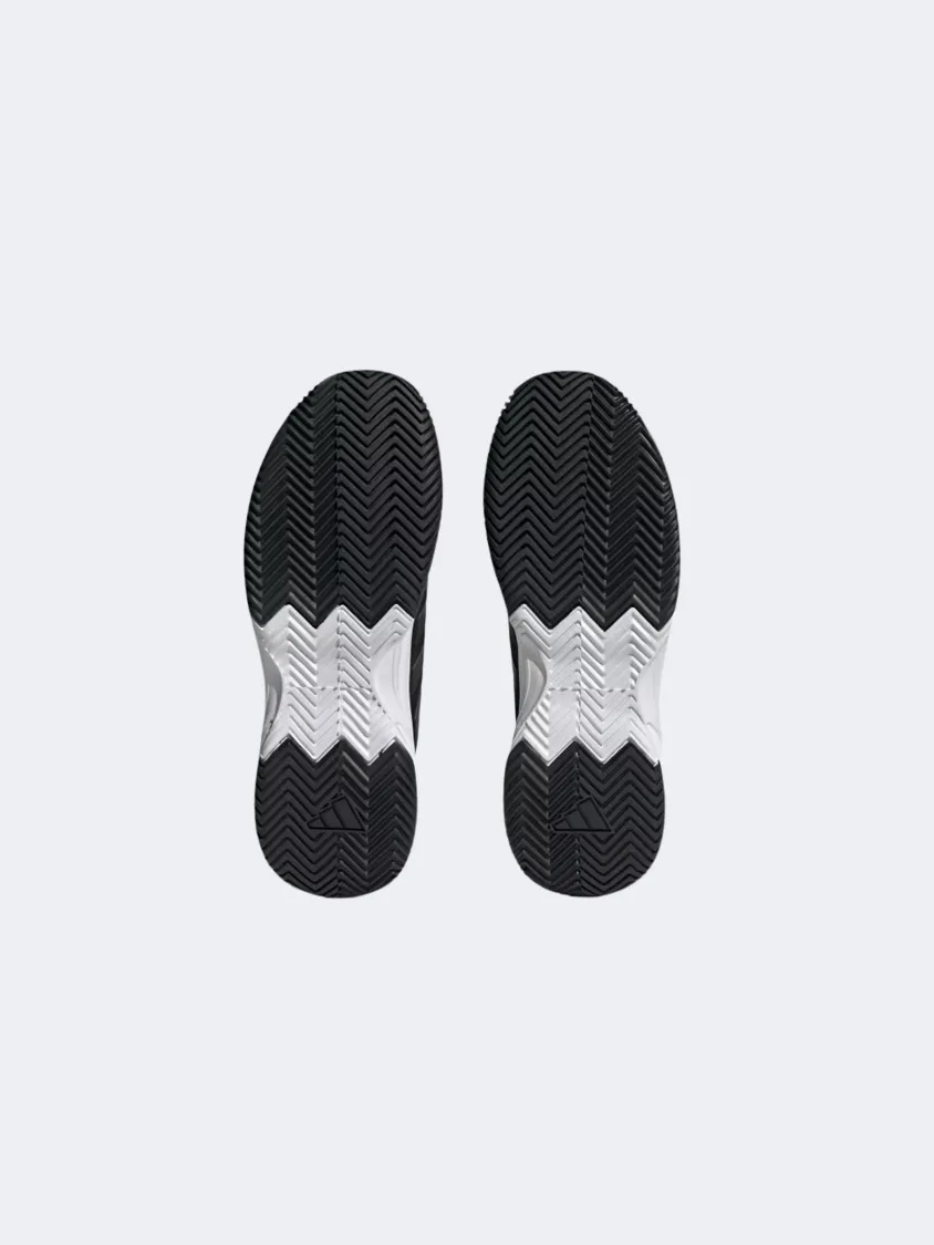 Adidas Gamecourt 2 Men Tennis Shoes Black/Grey Four Mens Casual Everyday Sneakers