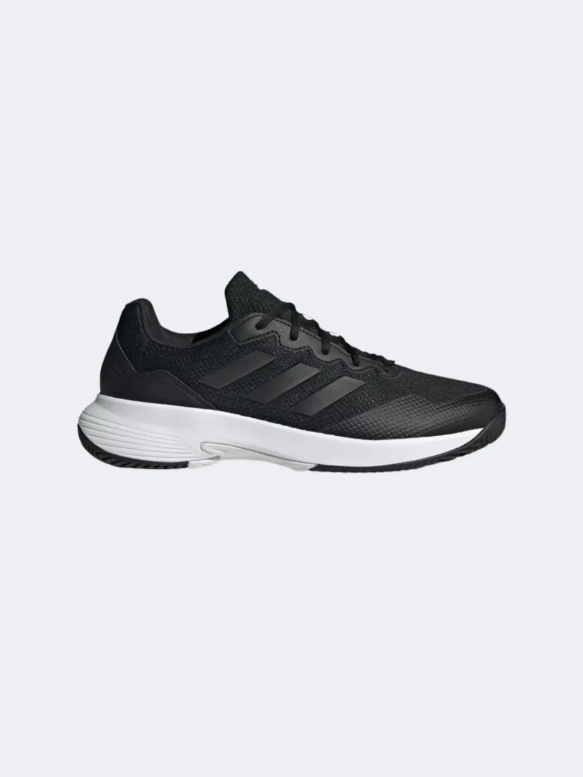 Adidas Gamecourt 2 Men Tennis Shoes Black/Grey Four Mens shoes for everyday urban style