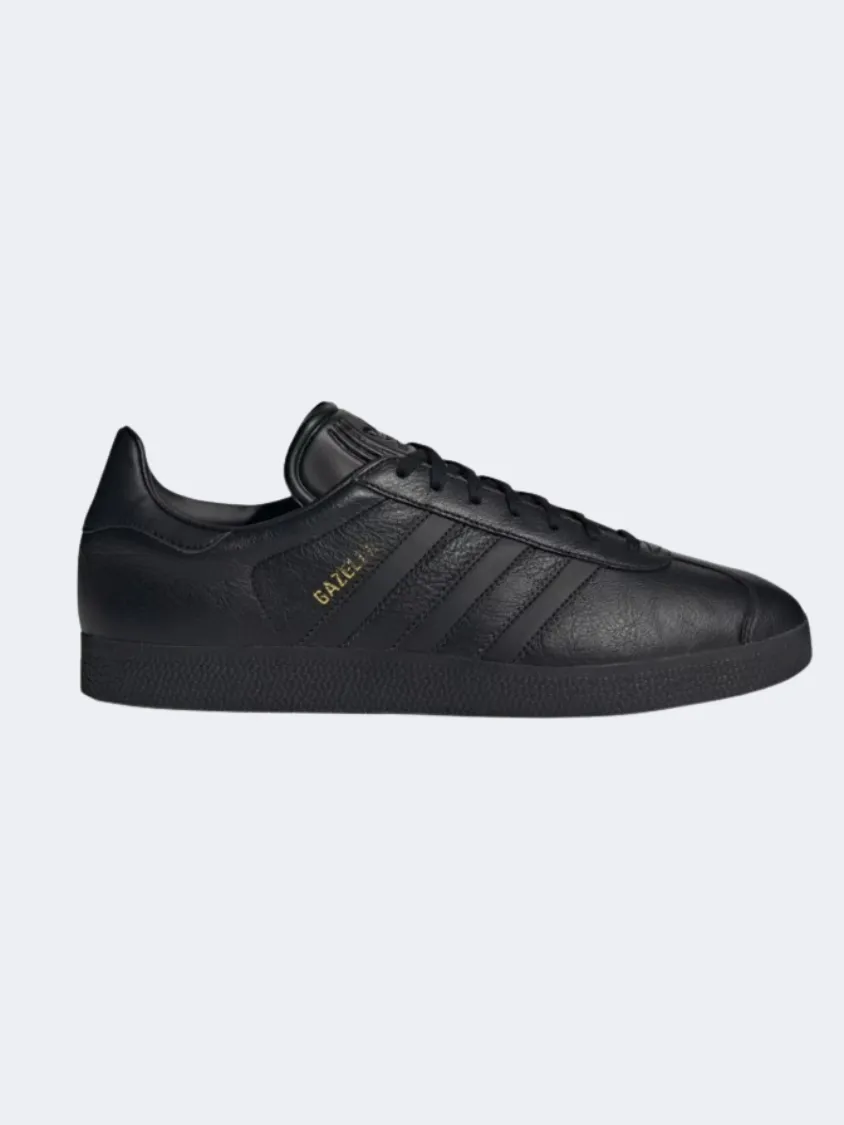 Adidas Gazelle Men Original Shoes Black/Gold Mens shoes for everyday urban style