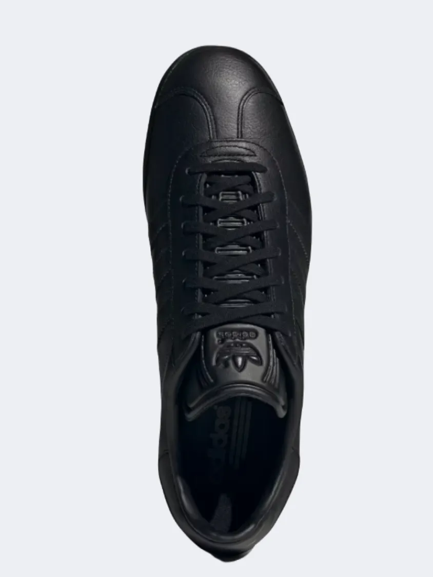 Adidas Gazelle Men Original Shoes Black/Gold Mens Casual Everyday Sneakers