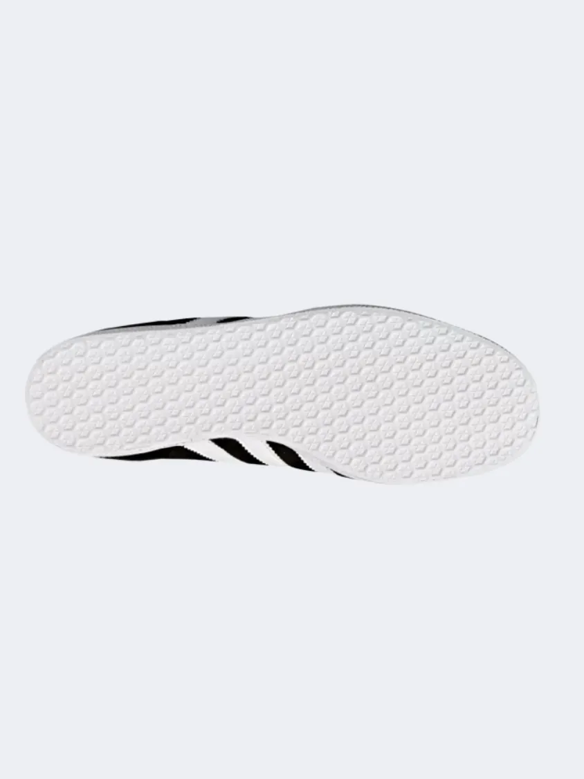 Adidas Gazelle Men Original Shoes Black/White/Gold Mens Casual Everyday Sneakers