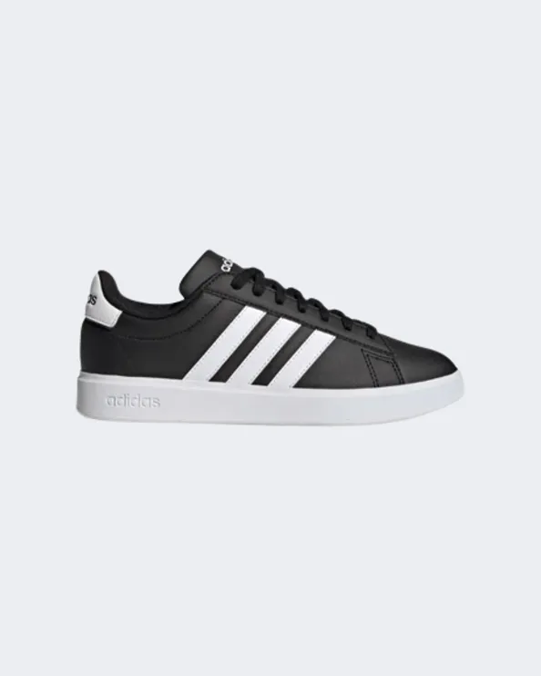 Adidas Grand Court 2 Men Sportswear Shoes Black/White Mens shoes for everyday urban style