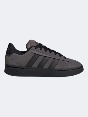 Adidas Grand Court Alpha 0 Men Sportswear Shoes Charcoal/Black Essential mens casual shoes for comfort