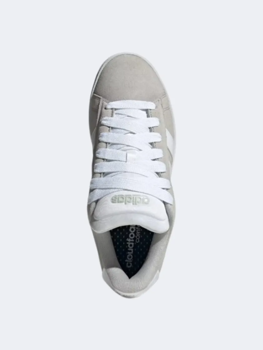 Adidas Grand Court Alpha 00S Men Sportswear Shoes Grey/Cloud White Mens Urban Style Comfort Shoes