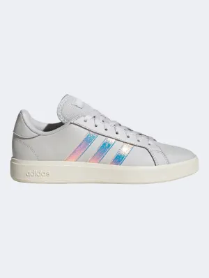Adidas Grand Court Base 2 Women Sportswear Shoes Dash Grey/Blue/Chalk Women's footwear styles