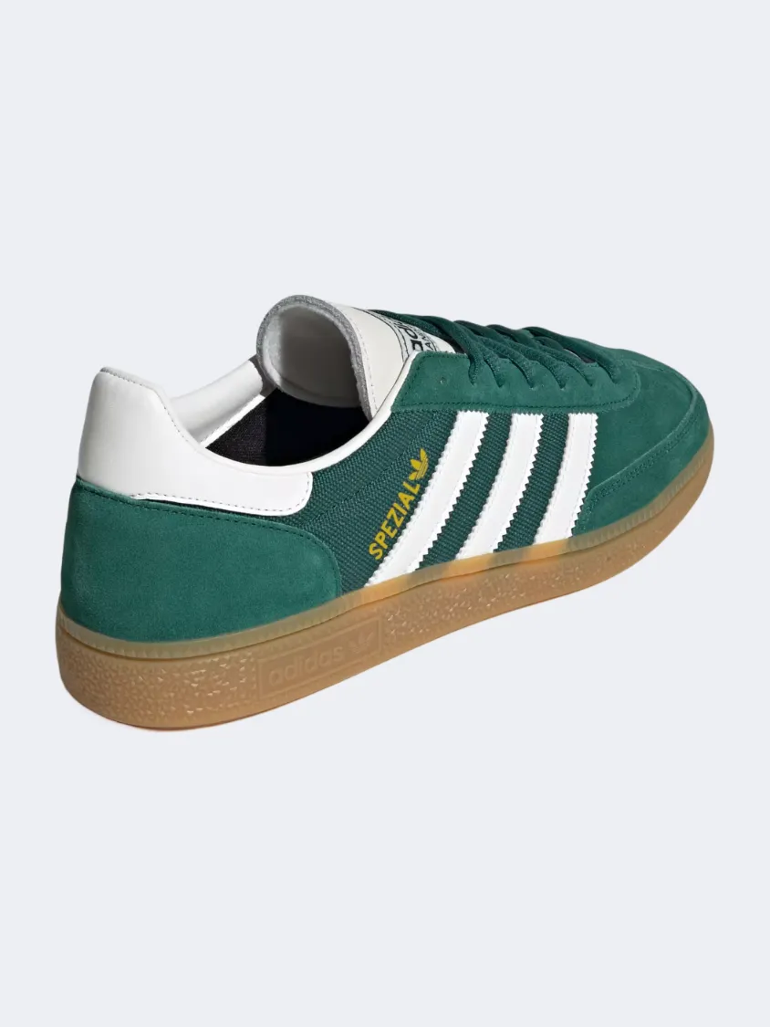 Adidas Handball Spezial Men Original Shoes Green/White Mens Urban Style Comfort Shoes