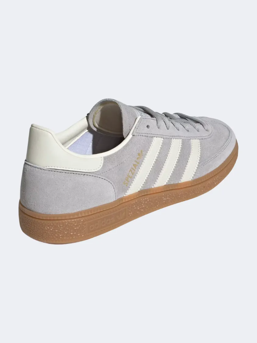Adidas Handball Spezial Men Original Shoes Grey/Cream White Mens Urban Style Comfort Shoes