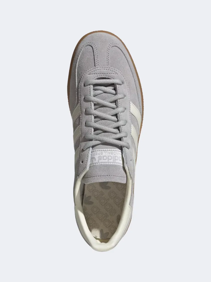 Adidas Handball Spezial Men Original Shoes Grey/Cream White Mens Urban Style Comfort Shoes