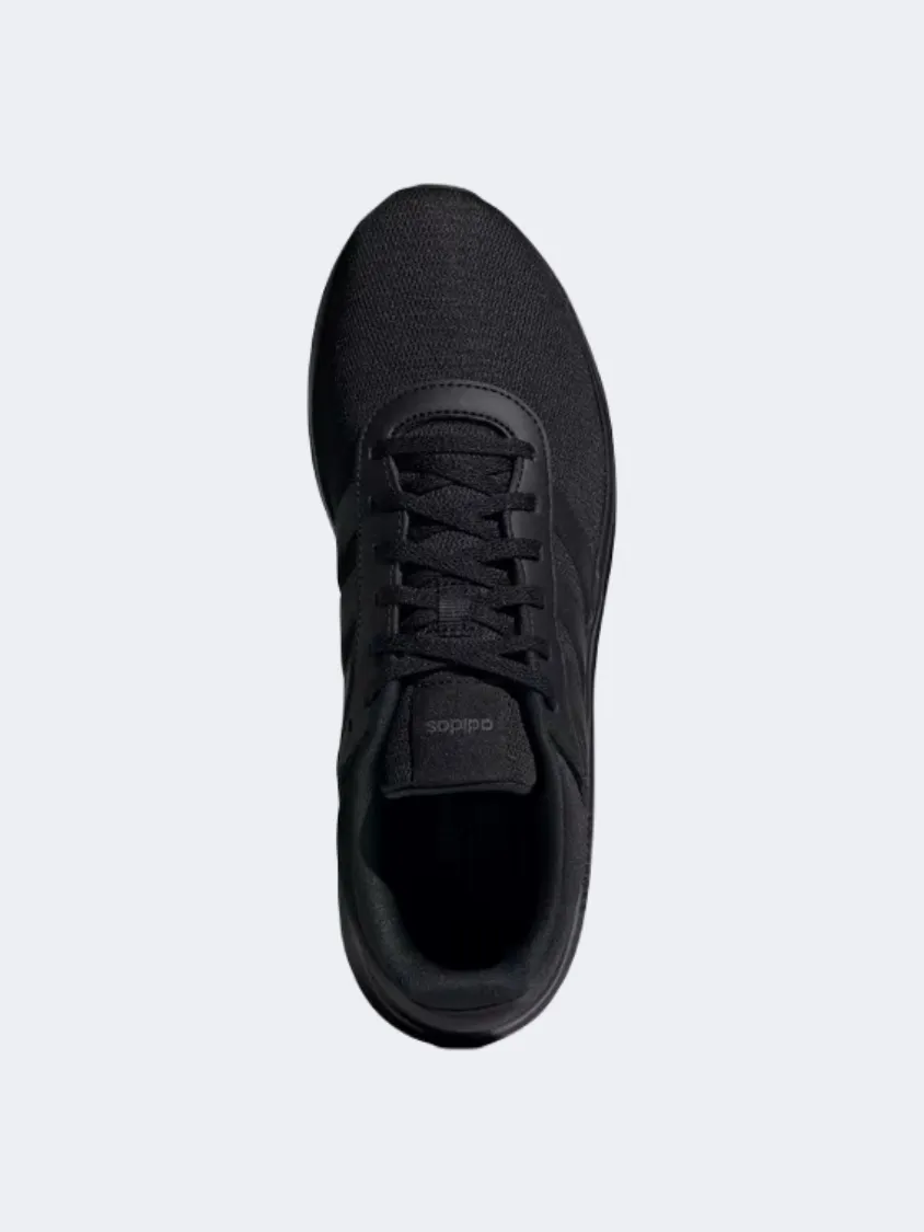 Adidas Lite Racer 4 Men Sportswear Shoes Black/Grey Mens Urban Style Comfort Shoes