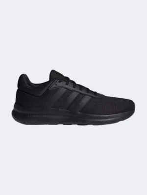 Adidas Lite Racer 4 Men Sportswear Shoes Black/Grey Essential mens casual shoes for comfort