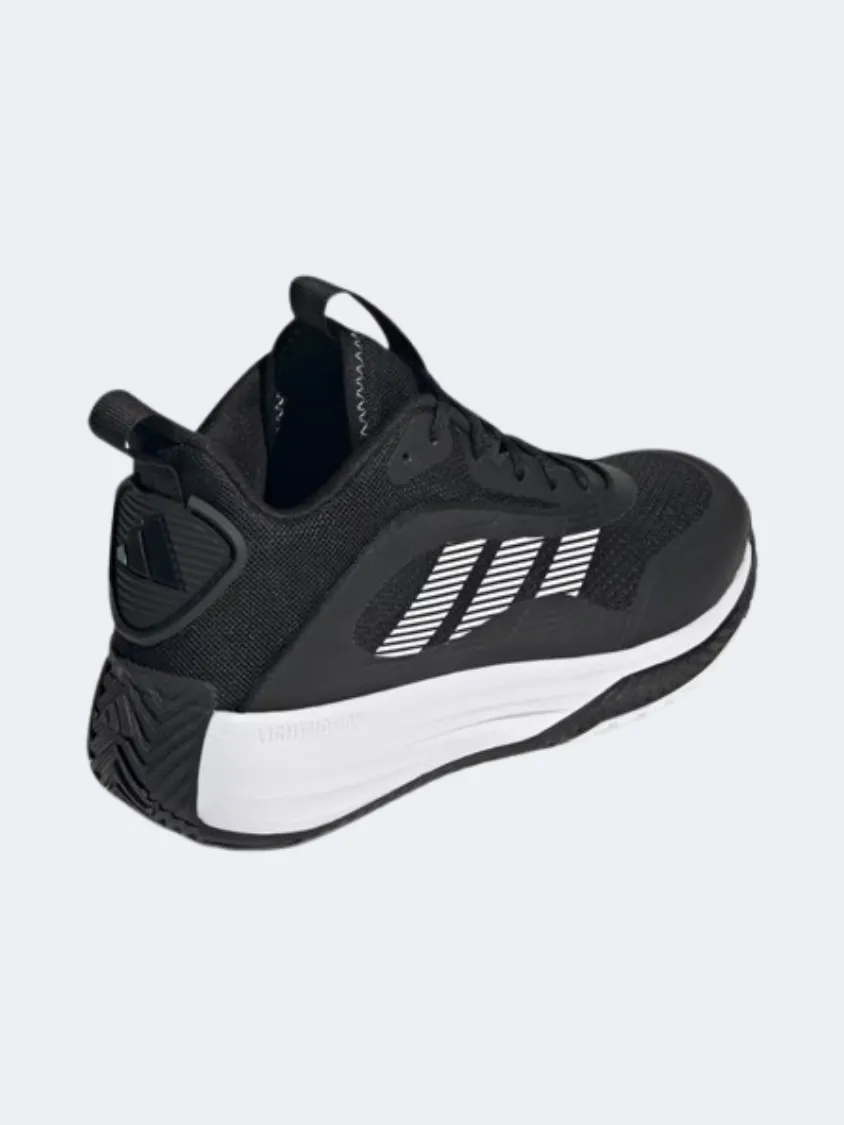 Adidas Own The Game 3 Men Basketball Shoes Black/White Mens Urban Style Comfort Shoes