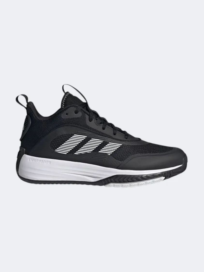 Adidas Own The Game 3 Men Basketball Shoes Black/White Essential mens casual shoes for comfort