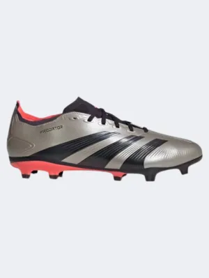 Adidas Predator League Fg Men Football Shoes Platinum/Black/Turbo Essential mens casual shoes for comfort