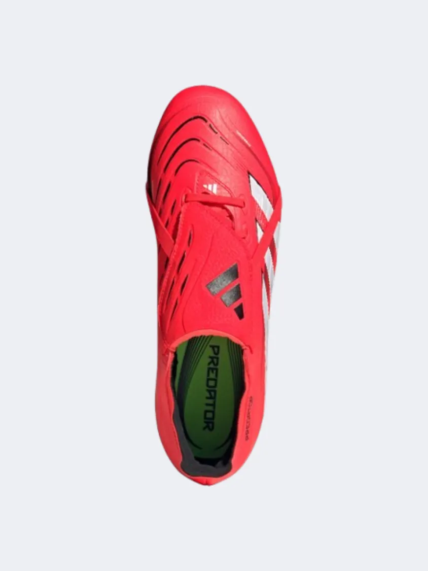 Adidas Predator League Fold Over Tongue Men Football Shoes Red/White/Black Mens Urban Style Comfort Shoes