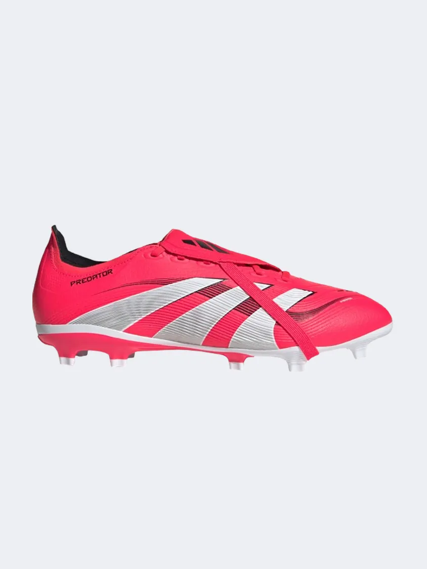 Adidas Predator League Fold Over Tongue Men Football Shoes Red/White/Black Essential mens casual shoes for comfort