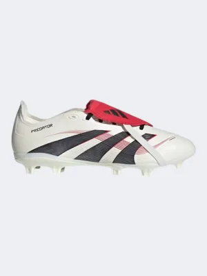 Adidas Predator League Fold Over Tongue Men Football Shoes White/Black/Ruby Essential mens casual shoes for comfort