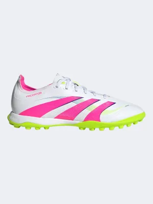 Adidas Predator League Tf Men Football Shoes White/Pink/Lemon Essential mens casual shoes for comfort
