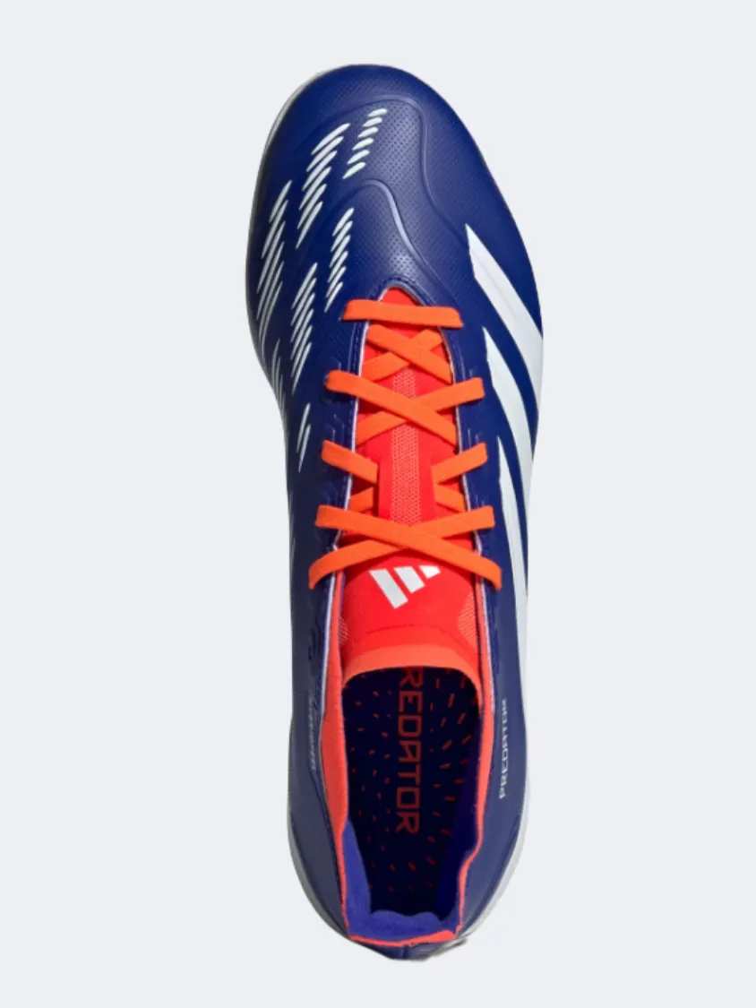 Adidas Predator League Tf Men Turf Shoes Blue/White/Red Mens Casual Everyday Sneakers