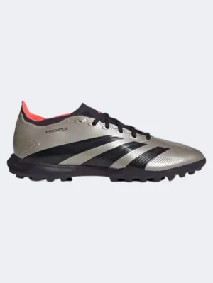 Adidas Predator League Tf Men Turf Shoes Platinum/Black/Turbo Essential mens casual shoes for comfort