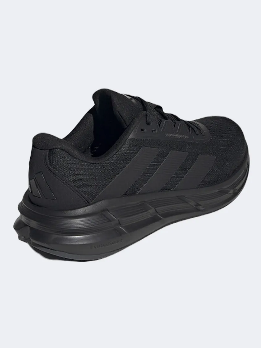 Adidas Questar 3 Men Running Shoes Black/Grey Mens Urban Style Comfort Shoes
