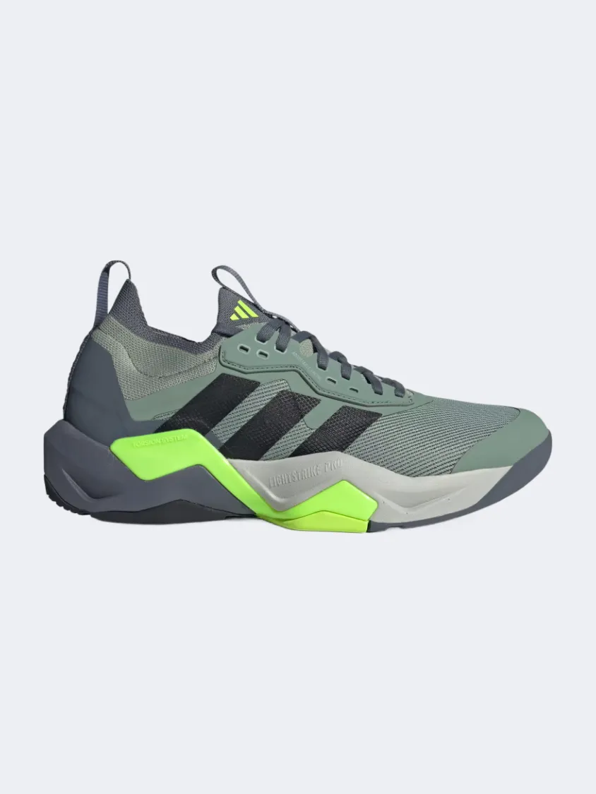 Adidas Rapidmove Adv 2 Men Training Shoes Silver Green/Black Essential mens casual shoes for comfort