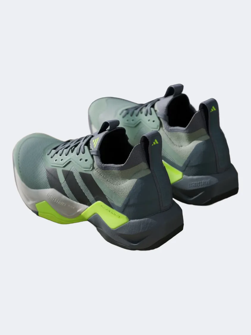 Adidas Rapidmove Adv 2 Men Training Shoes Silver Green/Black Mens Urban Style Comfort Shoes