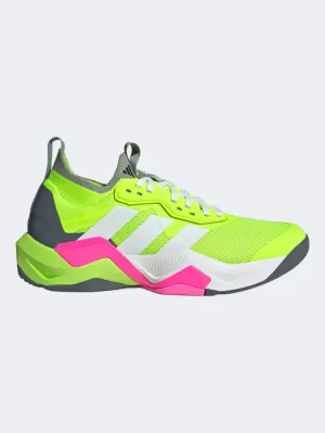 Adidas Rapidmove Adv 2 Women Training Shoes Lemon/White/Pink Women's footwear styles