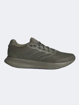 Adidas Runfalcon 5 Men Running Shoes Olive Strata/Black Mens shoes for everyday urban style