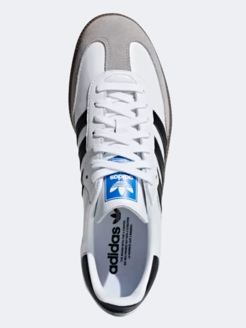 Adidas Samba Og Unisex Original Shoes White/Black/Gum Mens Casual Everyday Sneakers