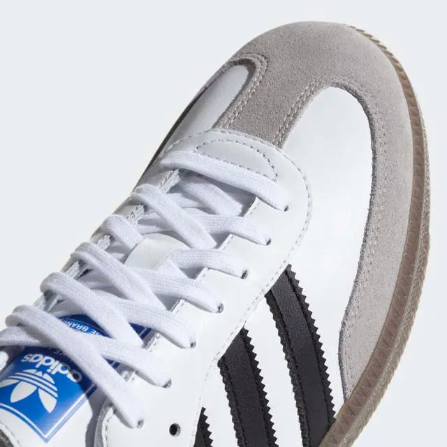 Adidas Samba Og Unisex Original Shoes White/Black/Gum Mens Casual Everyday Sneakers
