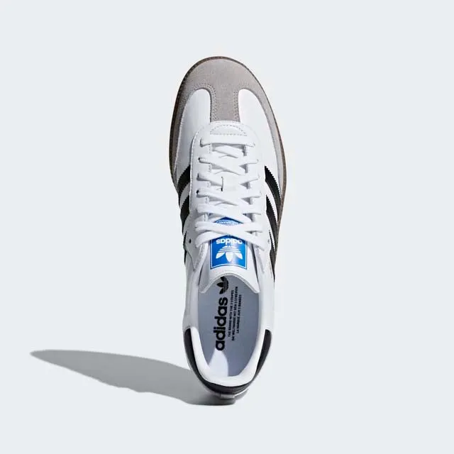 Adidas Samba Og Unisex Original Shoes White/Black/Gum Mens Casual Everyday Sneakers