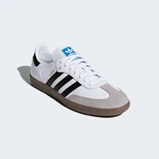 Adidas Samba Og Unisex Original Shoes White/Black/Gum Mens Casual Everyday Sneakers